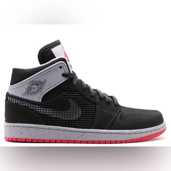 Jordan 1 Retro 89 Black Fire Red Cement
